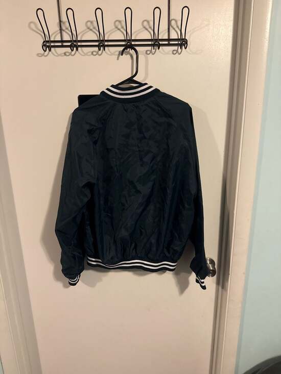 Vintage America's Finest Jackets Kelsey-Hayes Fenton Nylon Satin Bomber Jacket X - Picture 4 of 4